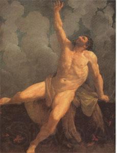 Guido Reni Hercules on the Pyre (mk05) Norge oil painting art